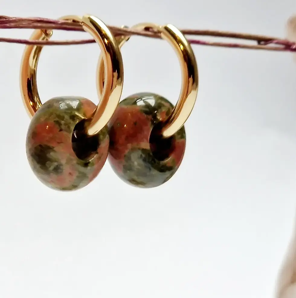 Thumbnail: Unakite Earrings