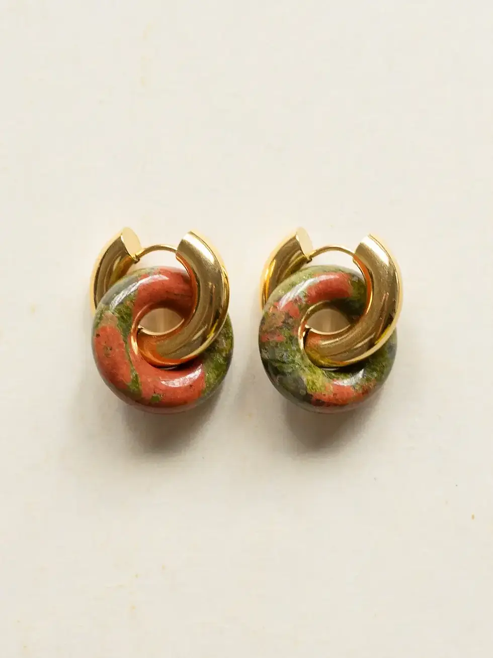 Thumbnail: Unakite Earrings