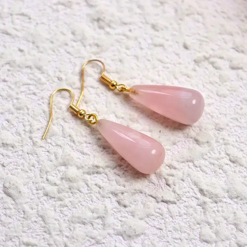 Thumbnail: Rose Quartz Earrings