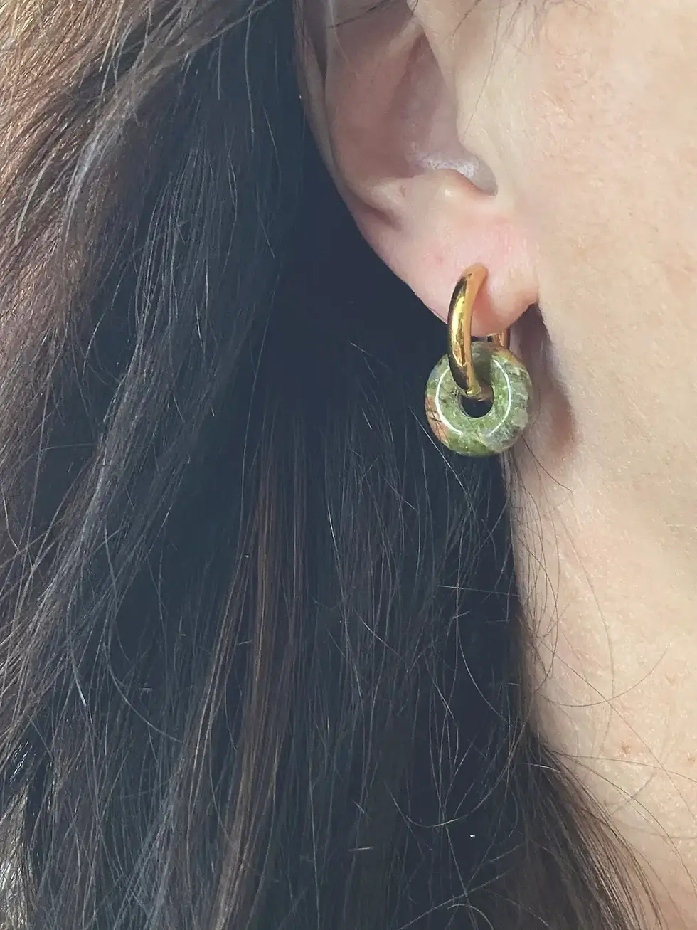 Thumbnail: Unakite Earrings