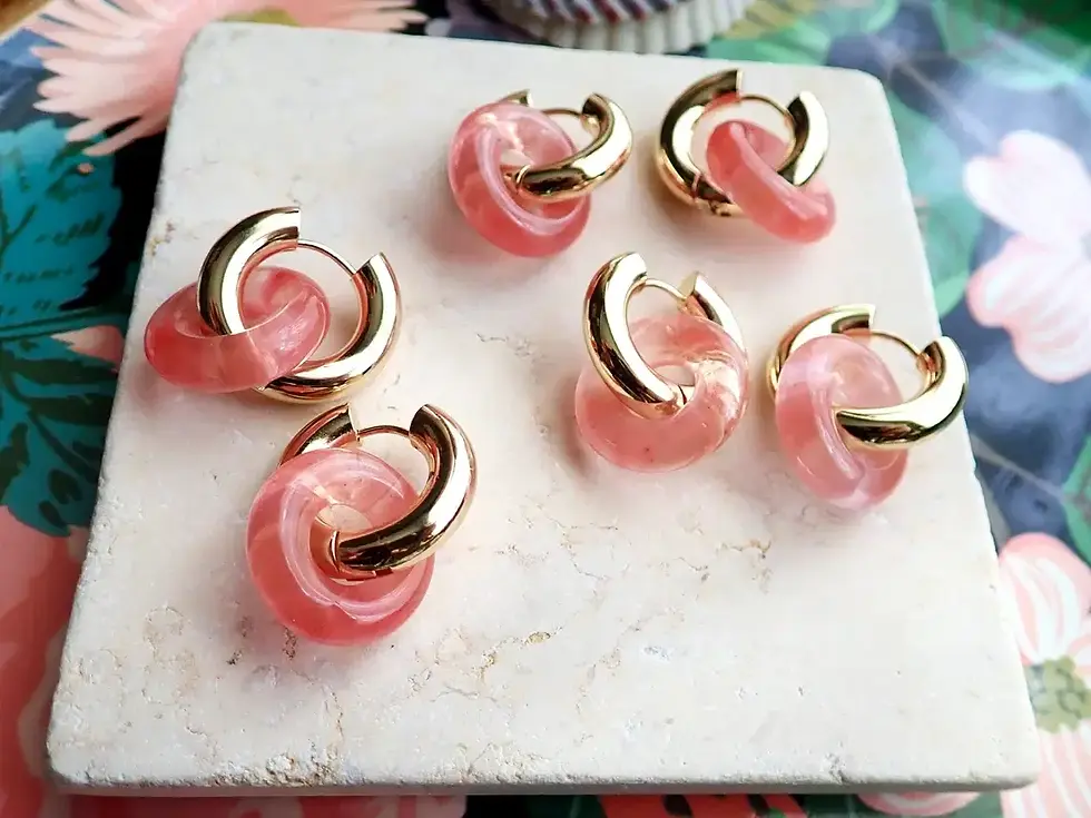 Thumbnail: Red Aventurine Earrings