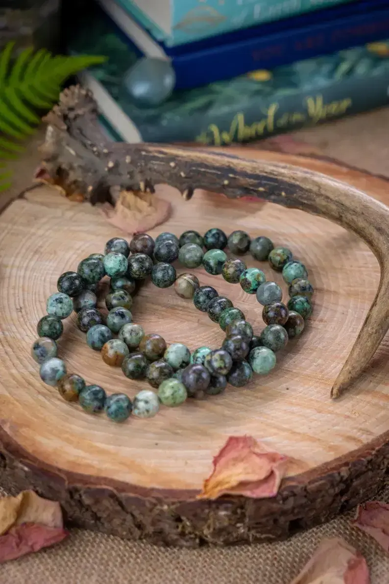 Thumbnail: African Turquoise Bracelet