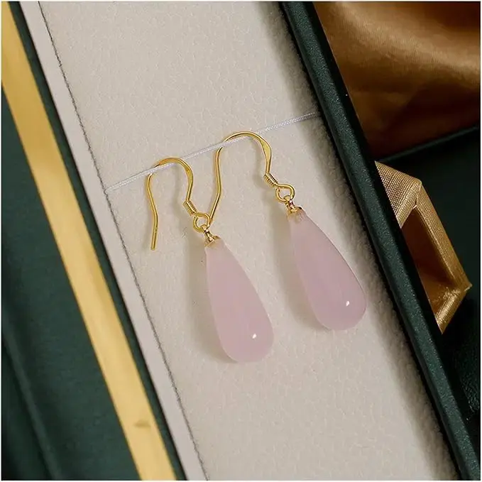 Thumbnail: Rose Quartz Earrings