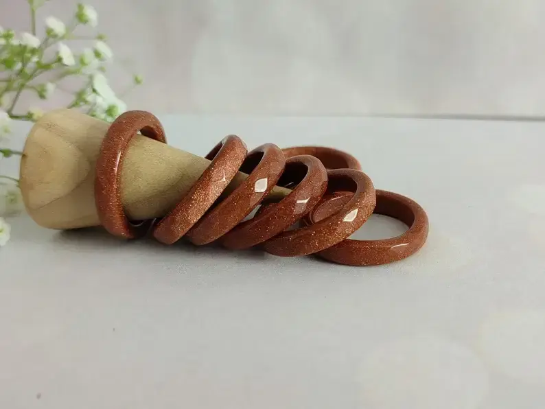 Thumbnail: Golden Sandstone Ring