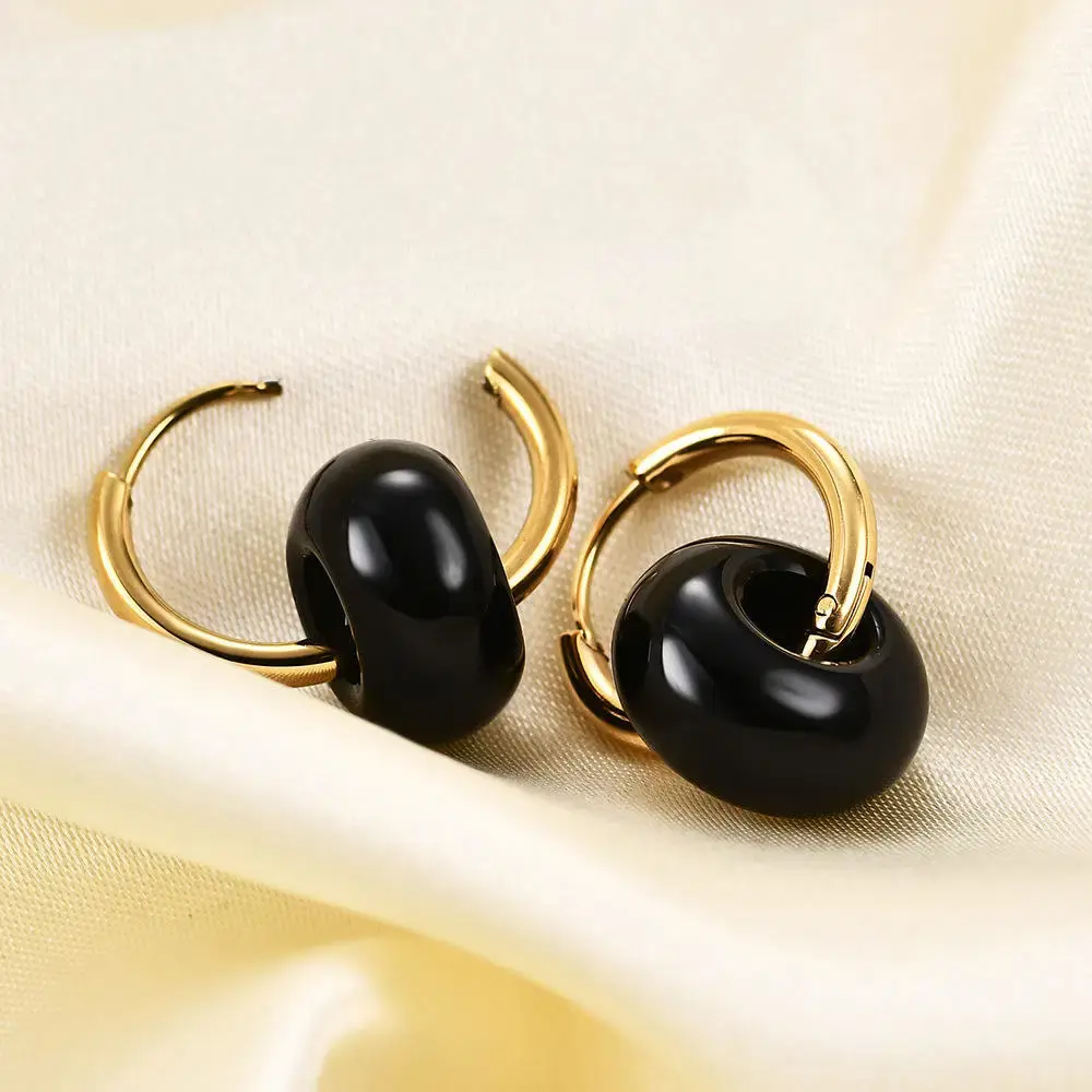 Obsidian Earrings