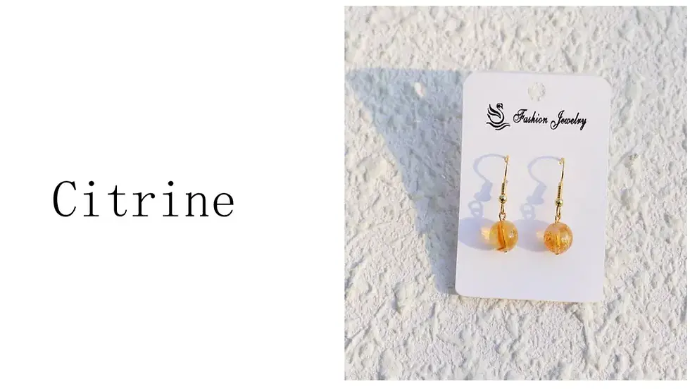 Thumbnail: Citrine Earrings