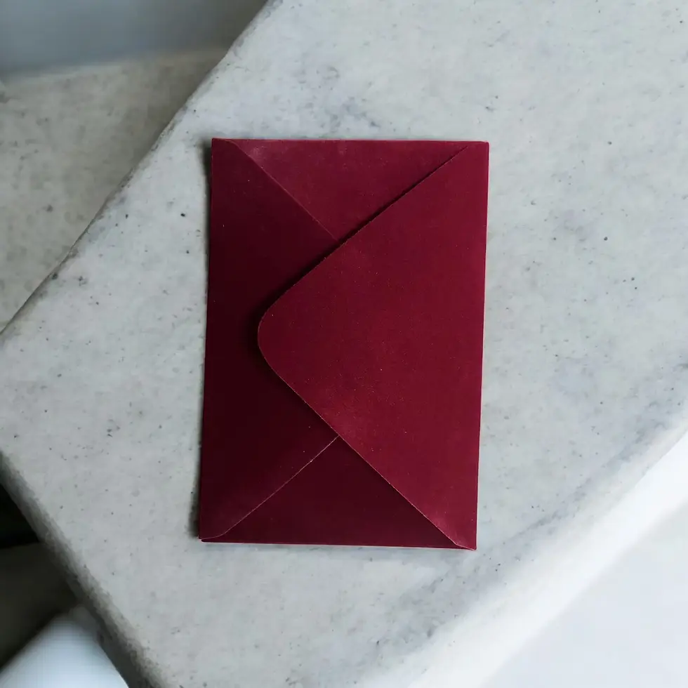Thumbnail: Feng Shui Red Velvet Envelopes