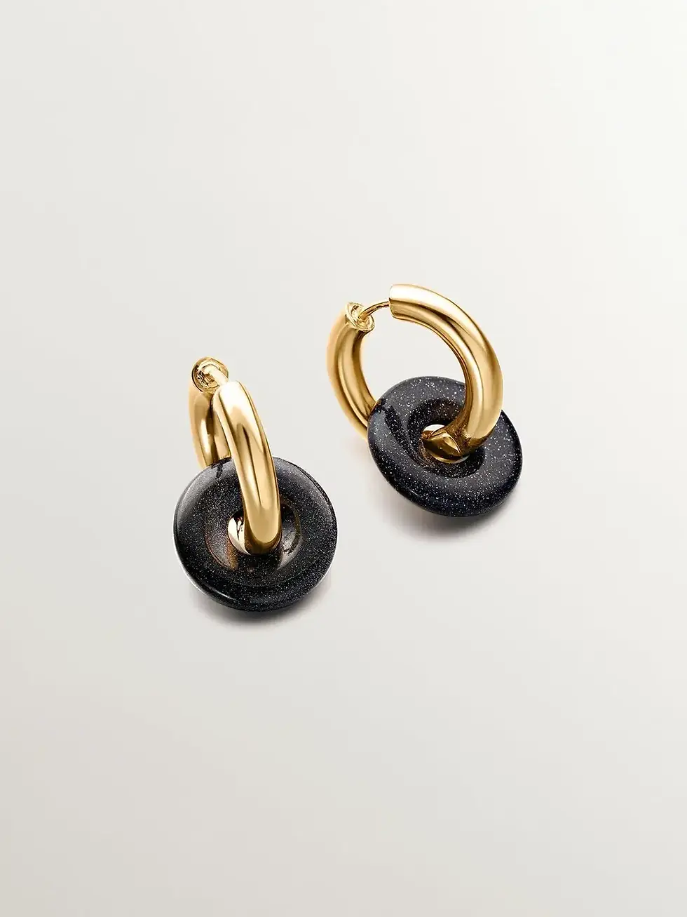 Thumbnail: Black Labradorite Earrings