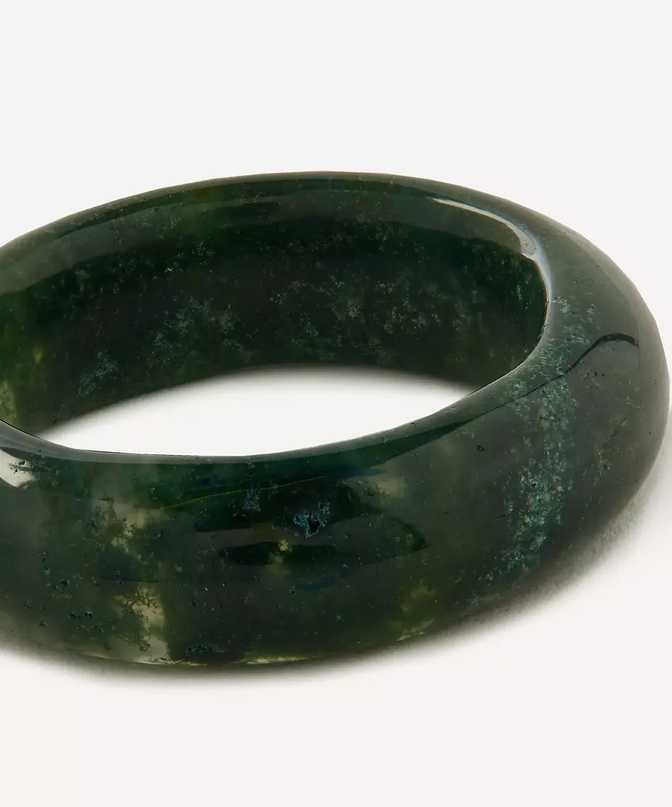 Thumbnail: Moss Agate Ring