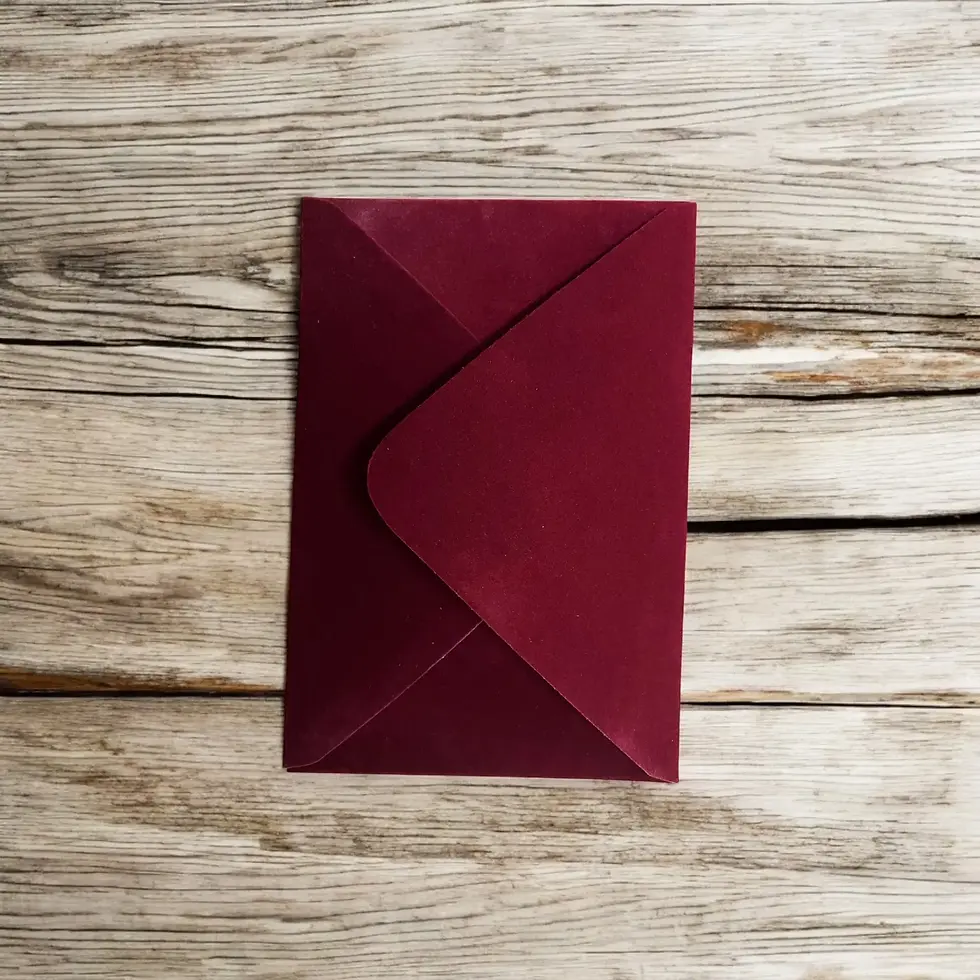Thumbnail: Feng Shui Red Velvet Envelopes