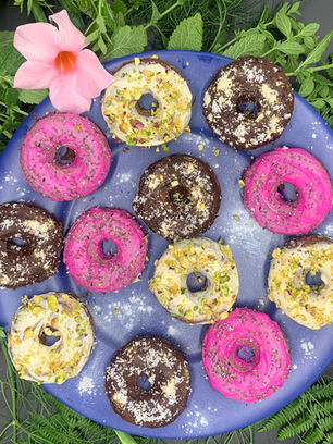 Donuts sans gluten et sans sucre
