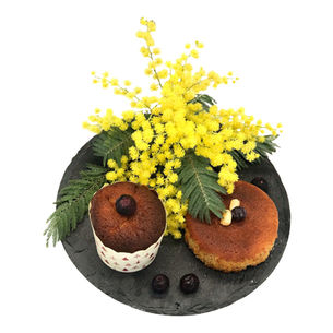 Muffins aux myrtilles, éclats de chocolat blanc
