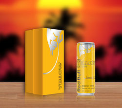 yellow box mockup
