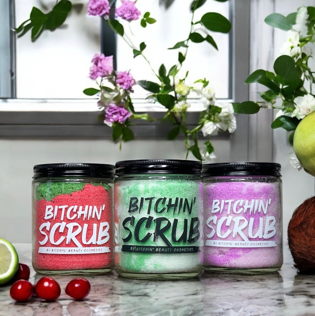 BITCHIN’ Mini Body Scrub Stax