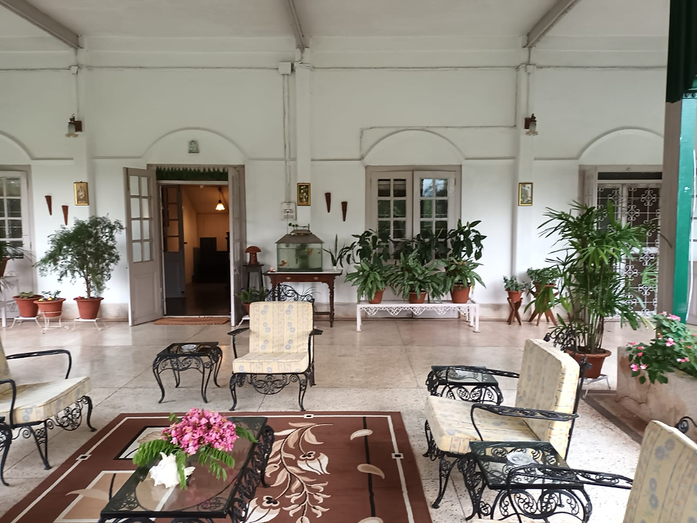 Verandah of Chulsa Burra Bungalow