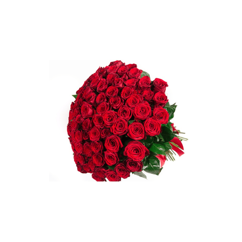 60 Red Roses Bouquet Of 60 Red Roses | Kech FLORA