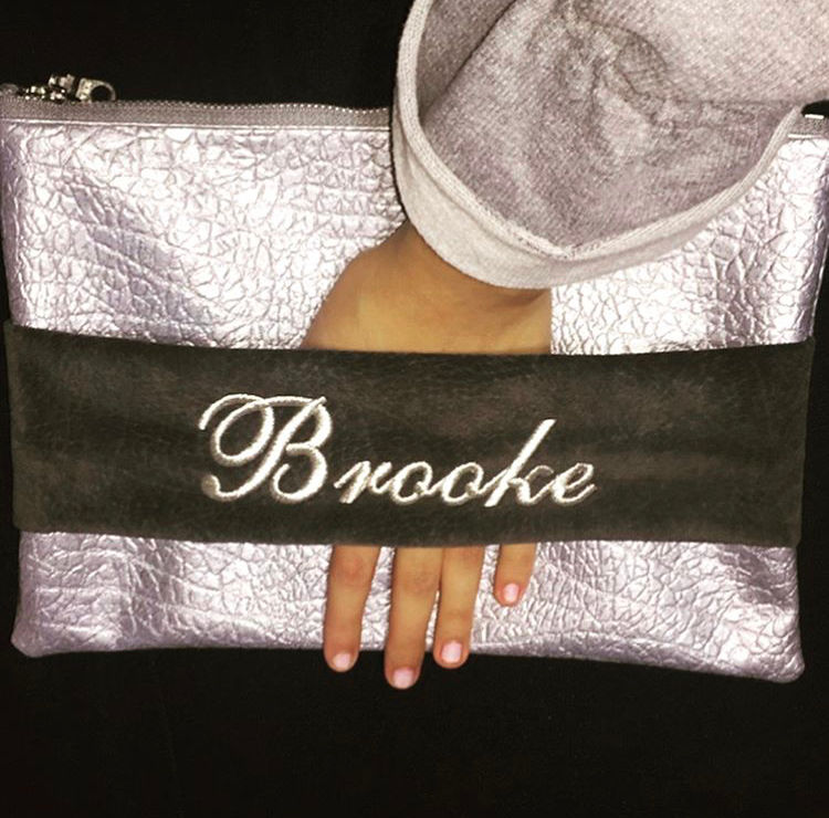 Thumbnail: Clutch With Velvet Strap