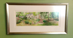 Watercolor Portrait of Franks' Home