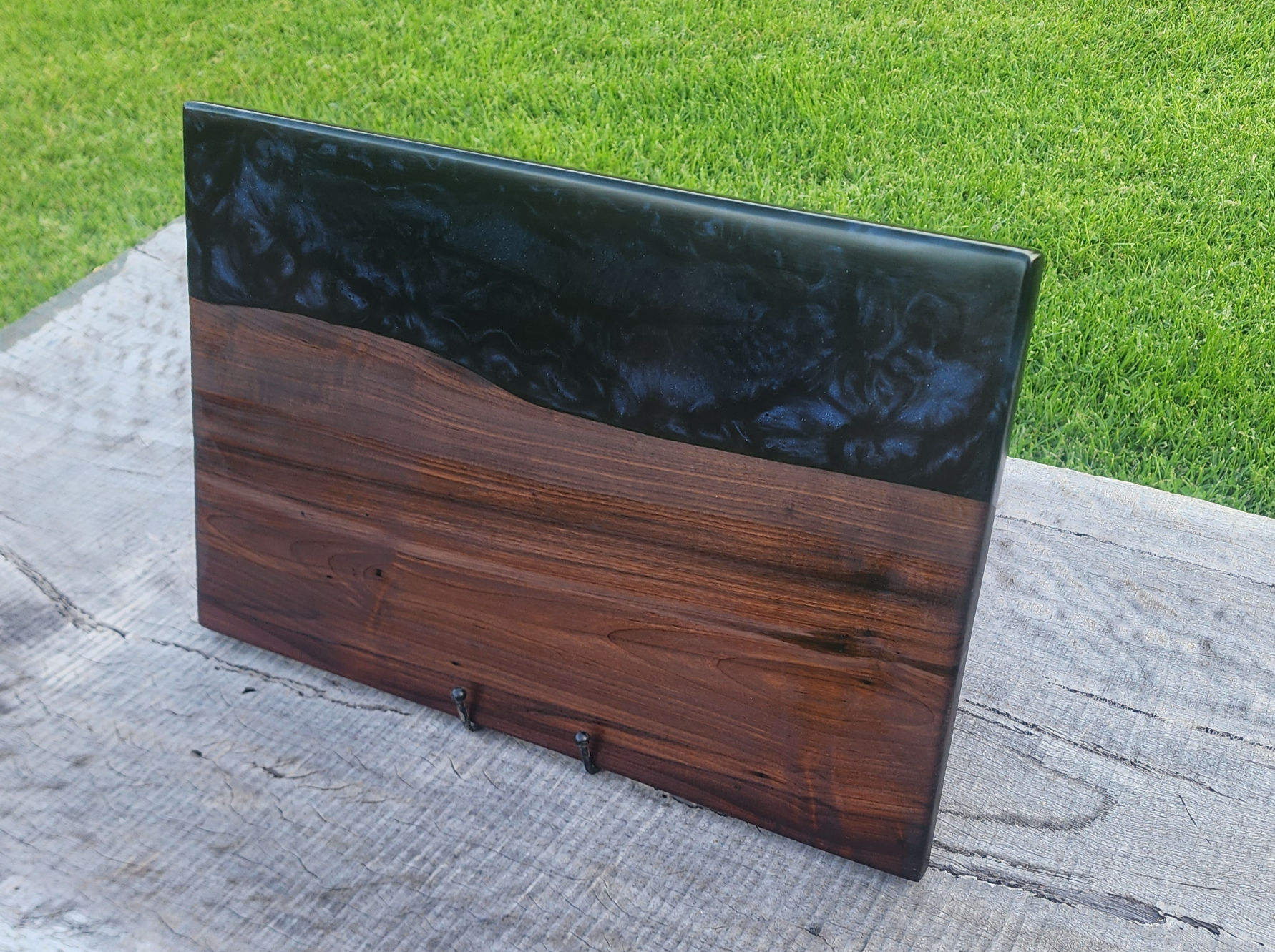 Roasted Maple Resin Charcuterie Board – Midnight Galaxy Collection-221