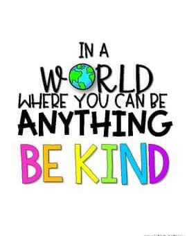 Be Kind - Anti-Bullying Week