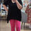 Thumbnail: Skinny Cropped Magic Pants, Pink (Dear Scarlett)