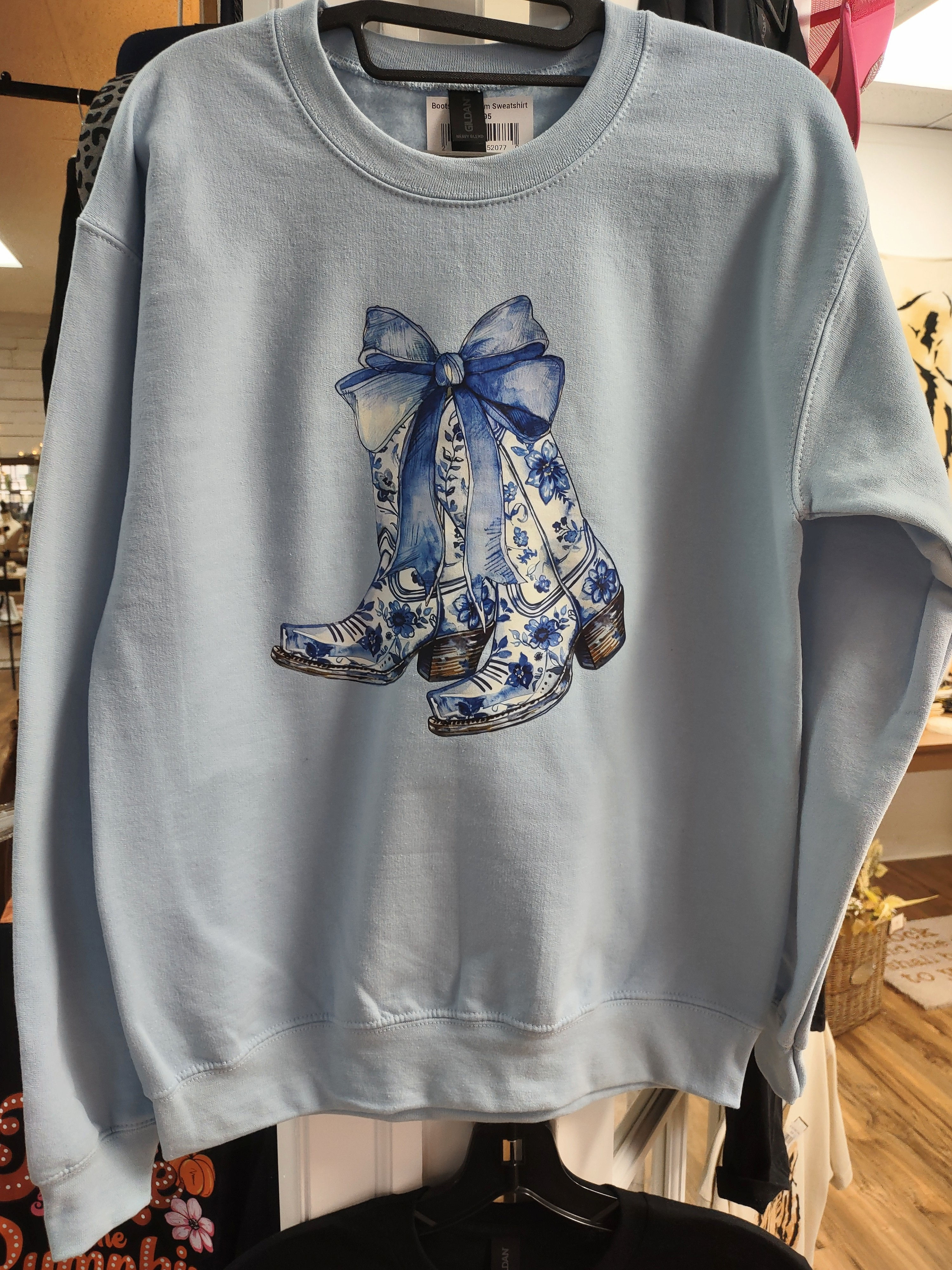 Boots & Bows Sweatshirt 