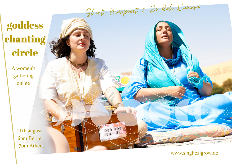 Goddess Chanting Circle – with Za Rah Kumara