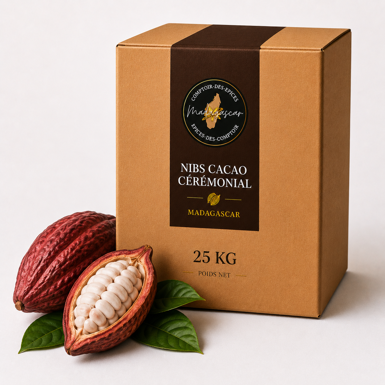 25 Kg | GRUÉ - NIBS Cacao Cérémonial