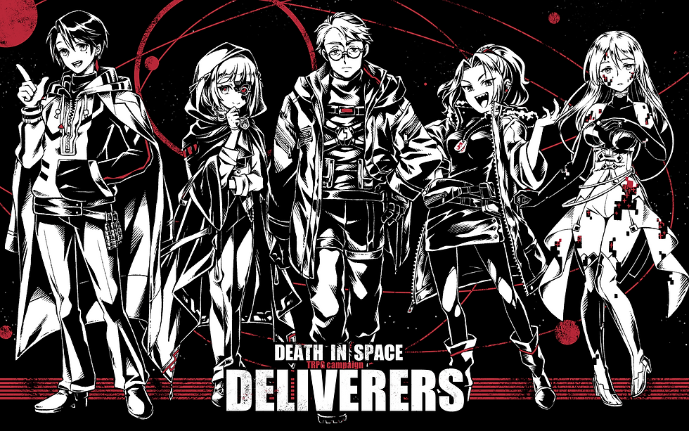 DELIVERERS_キャラレイアウト