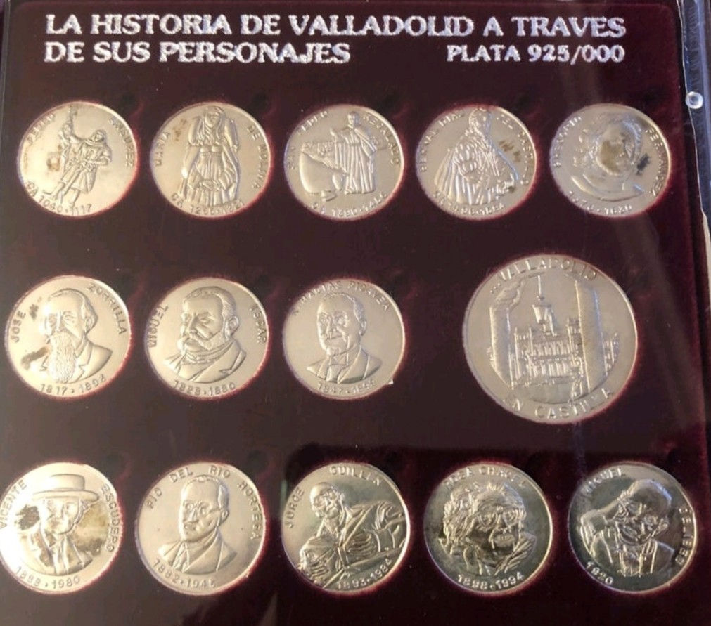 COLECCION HISTORIA PERSONAJES DE DE VALLADOLID