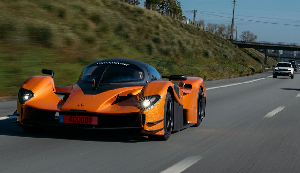 Adamastor Furia inicia testes em estrada 