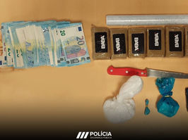 Homem detido em Leça da Palmeira por tráfico de droga e condução sem carta
