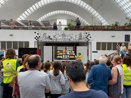 Teatro de Bonecos no Mercado Municipal de Matosinhos