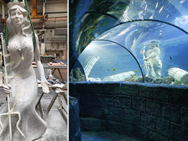 Sea Life muda estátua para sensibilizar para a igualdade de género