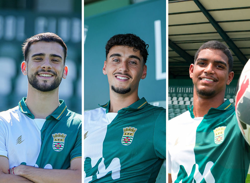 Leça FC apresenta os primeiros reforços