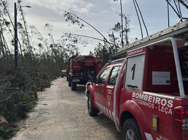 Bombeiros de Matosinhos-Leça estiveram em missão em Leiria