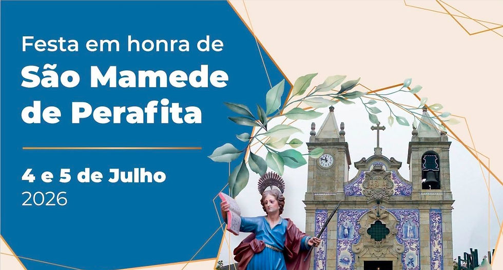 Música e fogo de artifício nas Festas em Honra de S. Mamede de Perafita