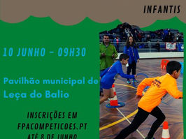 Torneio de atletismo no pavilhão de Leça do Balio