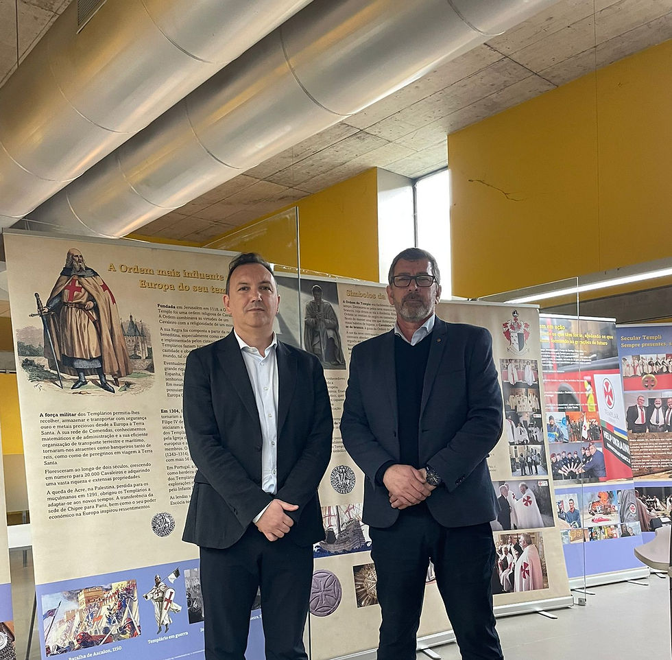 Exposição dedicada à Ordem do Templo em Custóias