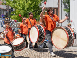 São Mamede de Infesta recebeu a festa dos bombos