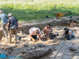 Escavações de arqueológica no Castro de Guifões