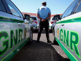 GNR on the road promoting "safe behavior