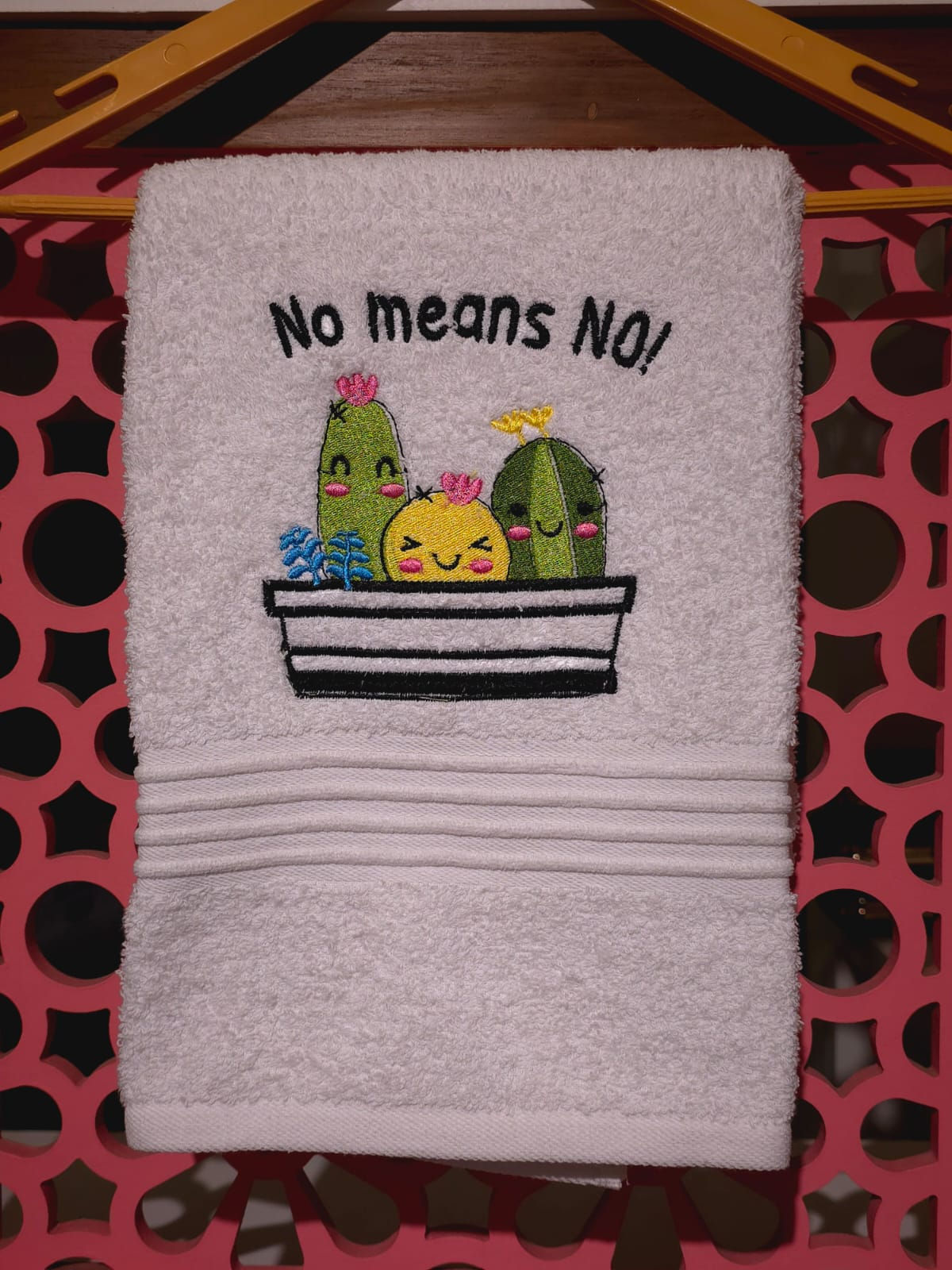 The ‘No Means No’ Towel – A Soft Yet Strong Message