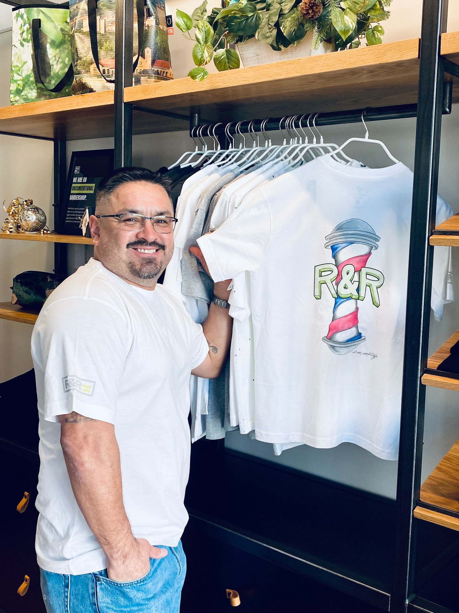 Mike's Barbershop Pole