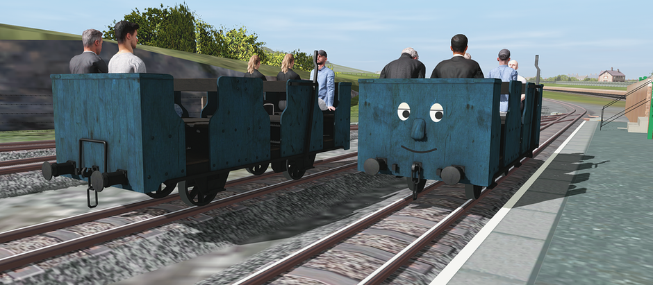Skarloey Railway Open Coaches