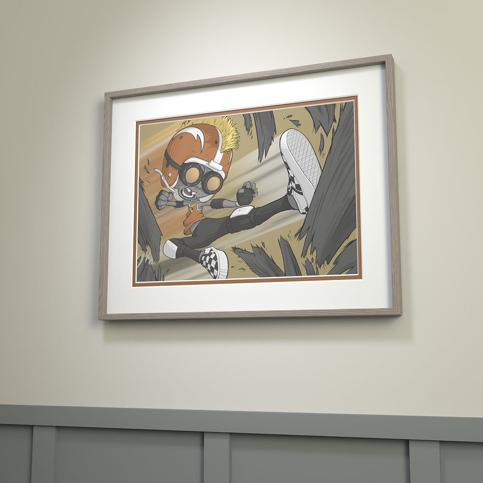 17" x 12.5" Super Crash