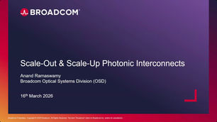 OFC 2026 - A Paradigm Shift in AI Cluster Architecture: Scale-Out and Scale-Up Optical Interconnects Explained - Broadcom