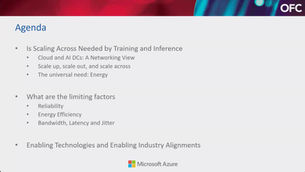 OFC2026 - Building AI Ready Fabrics: Scaling from IMDD to Coherent DCI - Microsoft Azure
