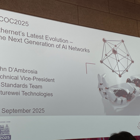 ECOC 2025 技術焦點：Ethernet 的最新演進與 AI 網路的下一代挑戰