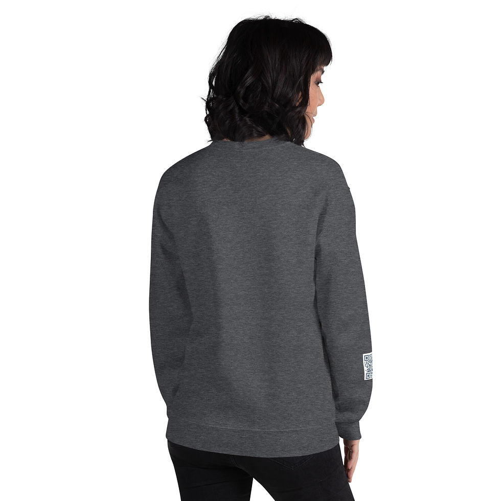 Thumbnail: Logo & QR Code Big Creek Unisex Sweatshirt